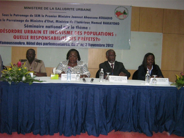 Salubrité urbaine: un forum pour lutter contre le désordre urbain